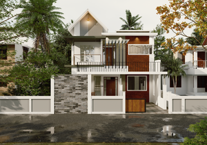Contemporary Style 4 BHK Beautiful Home